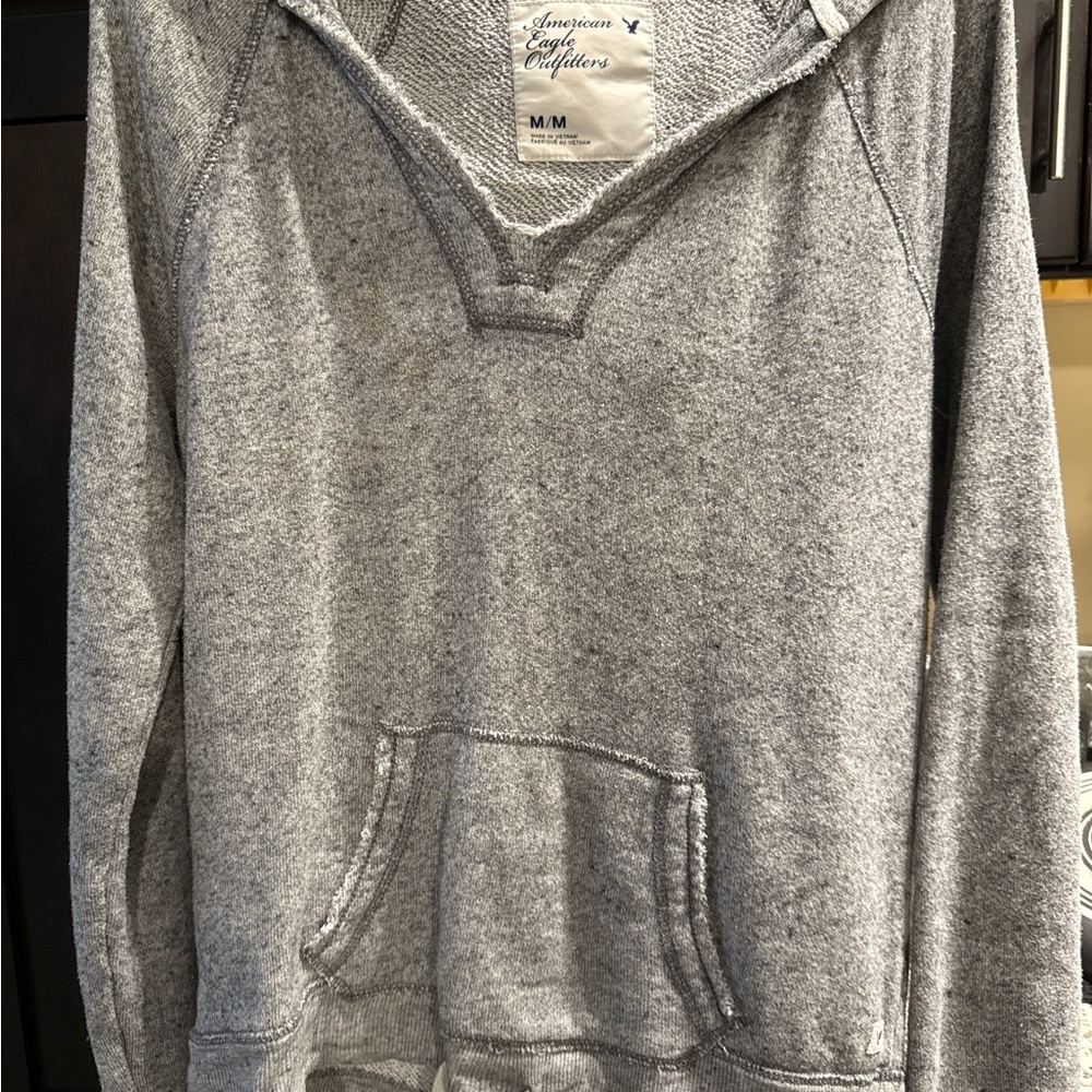 American Eagle Outfitters Heather Gray Hoodie
